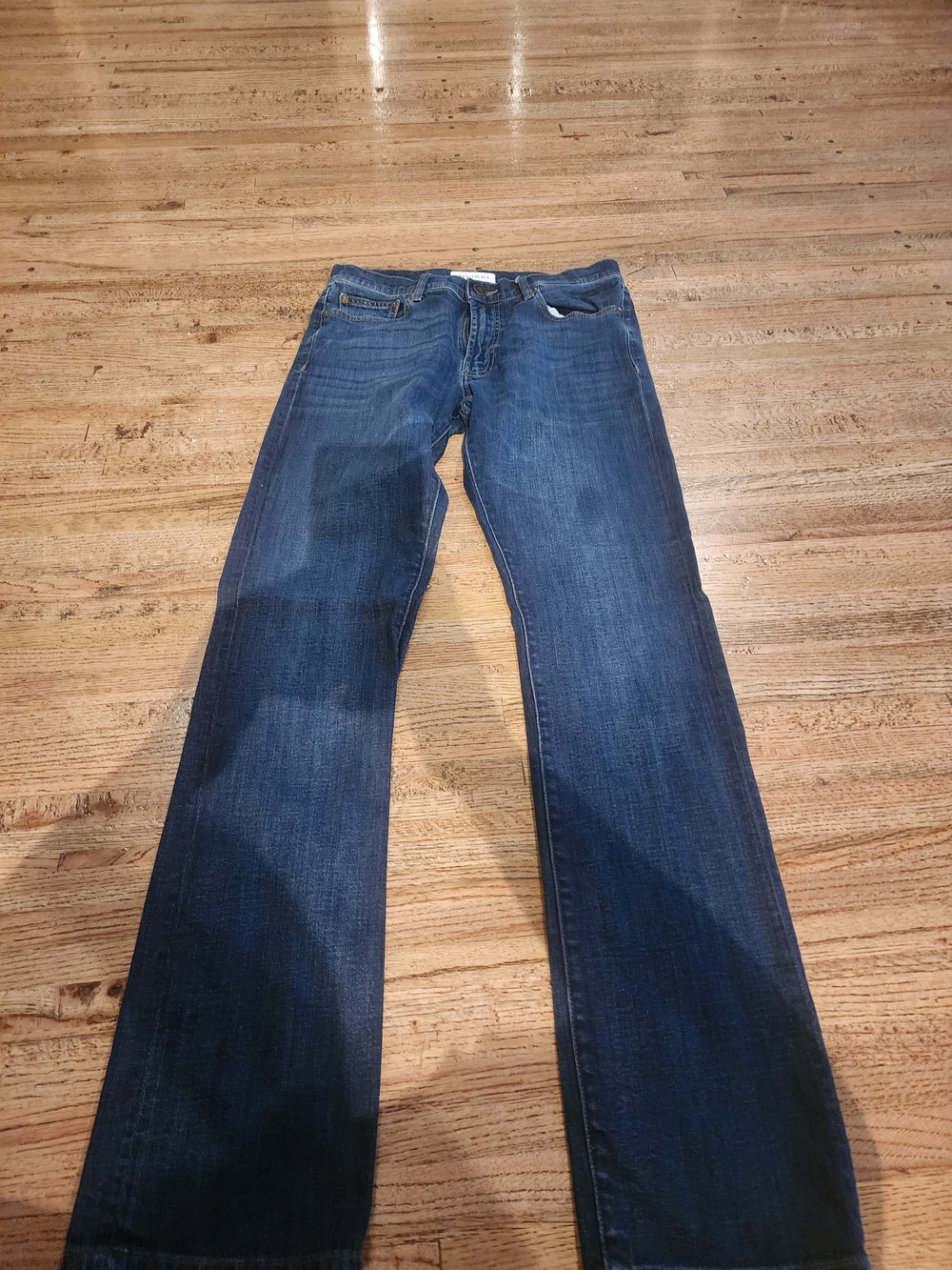 DL1961 Men's Slim Straight Jeans in Indigo Blue